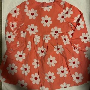 Jacadi Floral Long Sleeve Dress